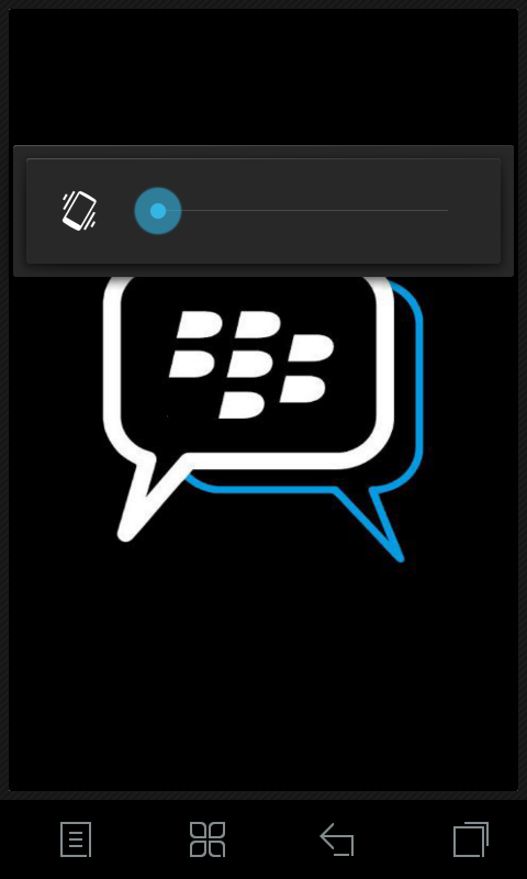 Tampilan Blackberry Messenger (BBM) di Android ku ...
