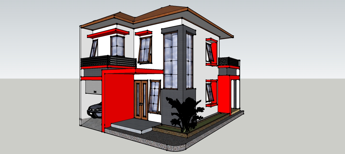 Jasa Desain Rumah 3D via Google Sketchup  Blogeneering